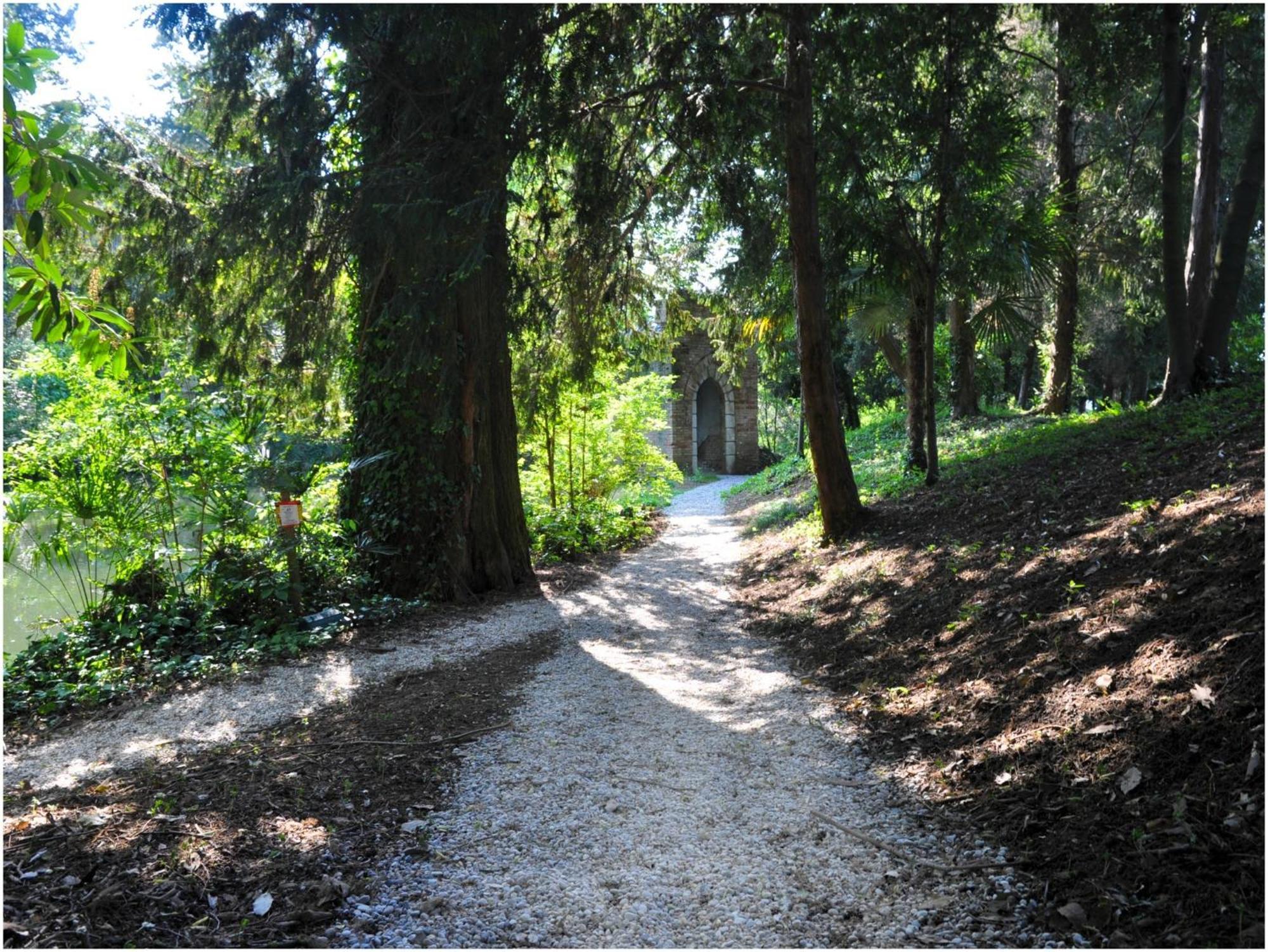 Hotel Villa Condulmer Mogliano Veneto Exterior foto The park